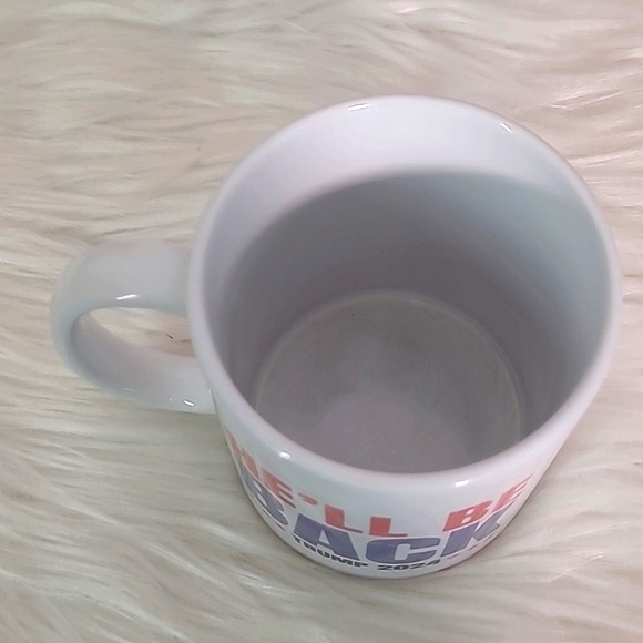 Donald Trump 2024 He'll Be Back Coffee Tea Mug Cup Red White Blue Election 2024 - Picture 7 of 12